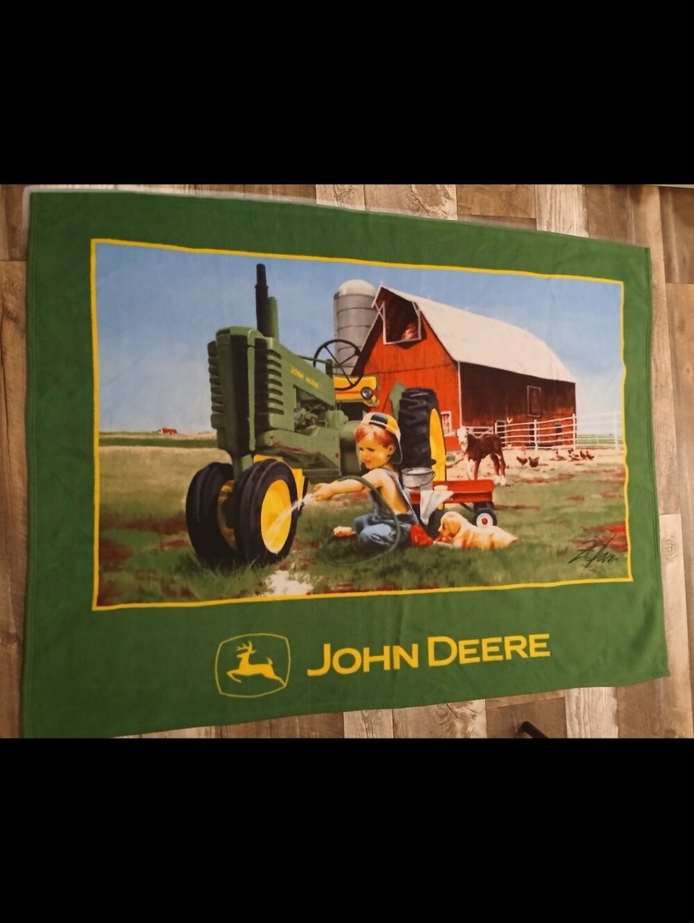 Vintage John Deere 2009 BLANKET
